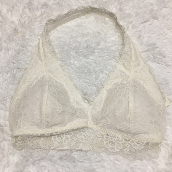 Hollister Gilly Hicks Lace Halter Bralette - Picture 4 of 6